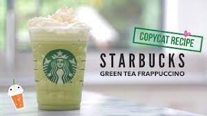 How To Make Starbucks Green Tea Frappuccino Copycat Recipe Youtube