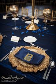 | a celebrat's board navy and gold baby shower, followed by 23219 people on pinterest. Navy Blue And Gold Table Setting Gold Table Setting Blue Table Settings Thanksgiving Dinner Table Decorations