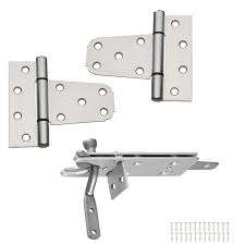 This package includes all of the components that you need to get the gate opener running using solar energy as a secondary or primary source of power. Amazon Com Stanley 82 4326 Vinyl Fence Gate Kit Aluminum Home Improvement