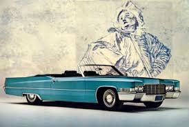 Image result for Sapphire Blue 1969 Cadillac