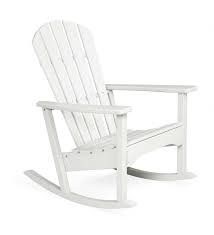 Polywood Outdoor Adirondack Rocker Aruba Plowhearth Polywood Adirondack Rocking Chair Furniture