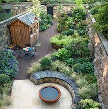 How To Handle A Long Narrow Garden Garden Design Layout Narrow Garden Garden Layout