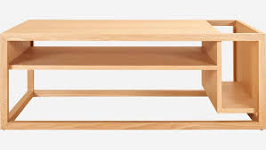 Located in prague 8, cz. Kott Low Table With Oak Bar Habitat