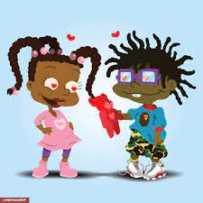 What tv shows still haven't learned about writing female leads of color. Boy Loves Girl Girl Loves Gift Black Cartoons Black Girl Cartoon Black Cartoon Black Love Art