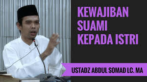 Kewajiban Suami Kepada Istri Ustadz Abdul Somad Lc Ma Youtube