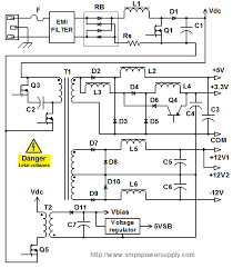 Electronics service manual exchange : Computer Power Supply Diagram And Operation