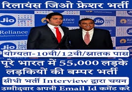 Image result for jio recruitment for freshers