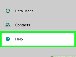 How To Change The Settings On Whatsapp On Android 5 Steps