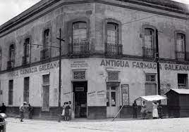 Antigua Farmacia Galeana Situada En El Cruce De La Calle Galeana Y Pedro Moreno Colonia Guerrero 1930 Ciudad De Mexico Mexico Lugares Mexico