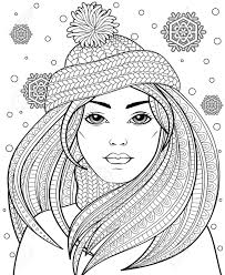 Pin by tanya klestova on paintings. Girls With Long Hair Coloring Pages