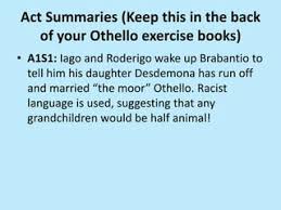 Progressive Racial Attitudes In Othello - The Gemsbok