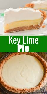 Key Lime Pie Recipe Like Granny Use To Make It S An Easy Dessert A Favorite Pie For Thanksg Authentic Key Lime Pie Recipe Lime Recipes Authentic Key Lime Pie