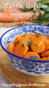 Carota Stufata Mille 1 Ricette Ricetta Ricette Ricette Contorni Ricette Di Cucina