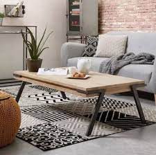 salon design nature epure coffee table kave home coffee table wood