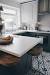Grey Modern Two Tone Kitchen Cabinets