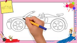 Dessin Voiture Facile 5 Comment Dessiner Une Voiture Facilement Etape Par Etape Youtube