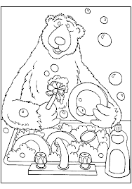 There are tons of great resources for free printable color pages online. Bear In The Big Blue House Coloring Pages Coloring Home