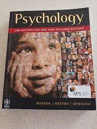 Psychology by Drew Westen, Lorelle Jane Burton, Robin M. Kowalski  (Paperback, 2011) for sale online