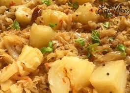 Add mustard, curry, and turmeric; Braised Cabbage With Potatoes South African Food Eatmee Recipes