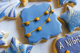 Remove from oven, loosen cookies carefully with a wide spatula, keeping pan warm gently fold each cooky in half, wrapping paper fortunes inside nd keeping top of cookie on outside. A Night Under The Stars Prom Cookies Bake At 350