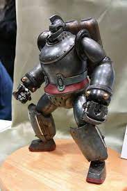 https amzn to 2j1sdxr 重さ2kg超全高37cmの重厚な鉄人28号 gigazine https ift tt 1epld0w https ift tt 2huaxe1 steampunk cosp robot design cool robots retro robot