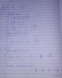 Compute equivalent fractions with room to fit 5 integers between 15 and 16. Find Three Rational Number Between 1 7 And 1 3 Using The Mean Method Brainly In