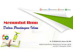 Menimba ilmu is a crafting organizer which were founded by two people who love to learn new crafting, ideas, and study them continuously. Menuntut Ilmu Dalam Pandangan Islam