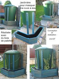 Pallet Planter To Hide A Water Tank 1001 Pallets Pallet Planter Pallets Garden Pallet Garden