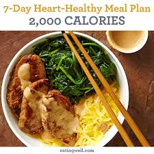 low cholesterol meal plans eatingwell