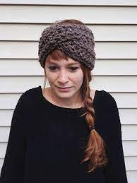 It's a beautiful and warm accessory, that will keep your ears warm. 32 Knit Headbands Style Guide Ideas Knitted Headband Headband Styles Headbands