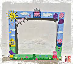 ¡estos originales photocalls crearán grandes momentos junto a tus seres queridos y todos tus. El Rincon De Los Tuneos Como Hacer Un Photocall De Pepa Pig