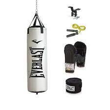 The double end anchor prevents your everlast heavy bag from swaying side to side, helping to make training more effective. Everlast 80lb Platinum Heavy Bag Kit Distressed Pkg For Sale Online Ebay