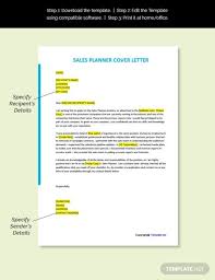 An application letter is often intended to stand o. Sales Planner Cover Letter Template Free Pdf Word Doc Apple Mac Pages Google Docs Cover Letter Template Free Cover Letter Template Project Manager Cover Letter