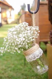 Hanging Mason Jar Vases Set Of 8 Wedding Aisle Decor Rustic Wedding Mason Jar Wedding Aisle Decorations Mason Jar Wedding Wedding Decorations