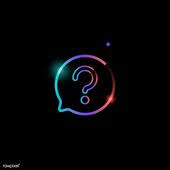  14 Ide Logo Tanda Tanya Gambar Wallpaper Iphone Hitam Ilustrasi Flat