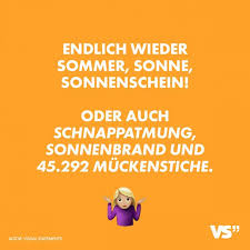 Visual Statements Endlich Wieder Sommer Sonne Sonnenschein Oder Auch Schnappatmung Sonnenbrand Und 45 292 Muckensti Wetter Zitate Visual Statements Spruche
