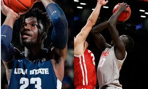 The official fan page of the utah state university men's basketball team. College Basketball New Mexico Lobos Vs Utah State Aggies Jan 6 2021