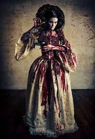 Pin On Bloody Mary Costume And Make Up
