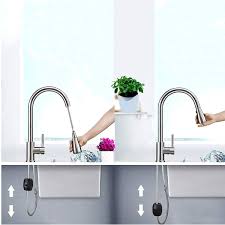 Can a 1 hole faucet be used with a 3 hole sink? Buy 304 Stainless Kitchen Tap Pull Out Pull Down Kitchen Mixer Tap 360 Swivel Kitchen Faucet With 3 Modes Extractable Handheld Shower Cold Hot Water Available Chrome Finish Solid Brass Online In Turkey