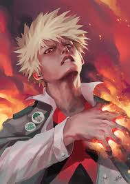 I ain't gonna be left behind. Artstation Bakugou Katsuki John Gabriel Santos