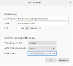 Can't download, send or check. Yahoo Sagt Ich Soll Konto Loschen Und Hinzufugen Geht Das Auch Einfacher Ja Konten Einrichten Thunderbird Mail De