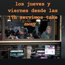 Cinemateca tenía todo pronto para su festival de cine, pero apareció un ansiosillo. Cafe Bar Cinemateca Home Facebook