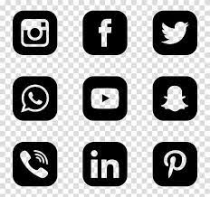 Social Media Computer Icons Social Icons Transparent Background Png Clipart Computer Icon Social Icons Icon