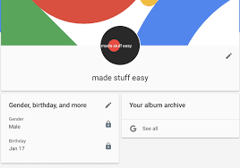 Go to the about me. How To Delete Gmail Profile Picture Made Stuff Easy