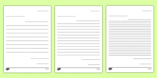 See and use these 32 letter writing topics, prompts, and ideas for students. Letter Writing Template Resources