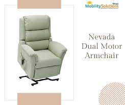 Nevada Dual Motor Riser Recliner Armchair In 2020 Reclining Armchair Recliner Armchair