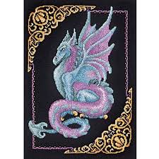 Saved by tracey collings jackson. Mythical Dragon Picture Counted Cross Stitch Kit 11 X15 14 Count Walmart Com Dragon Cross Stitch Cross Stitch Kits Counted Cross Stitch