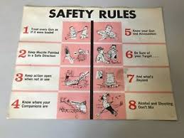 Most people know the four rules of firearm safety popularized by colonel jeff cooper: Gun Safety Rules Poster Hse Images Videos Gallery