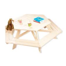 La table picnic enfant est en pin traité autoclave classe 3 fsc. 13 63 Sur Pinolino Table Picnic Nicki Hexagonale Pour 6 Enfants Brut Autre Jeu De Plein Air Achat Prix Fnac