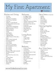 Printables And Downloads Apartment Checklist First Apartment Apartment Hacks